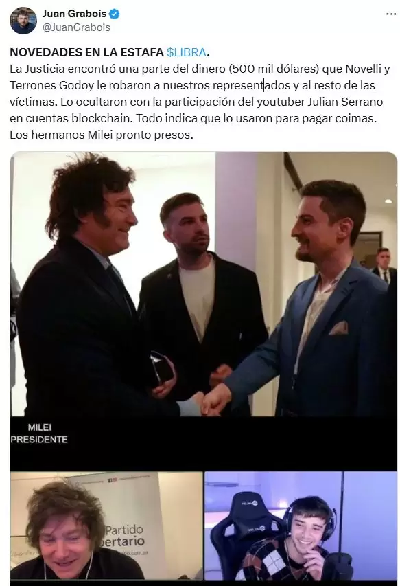 La denuncia de Juan Grabois