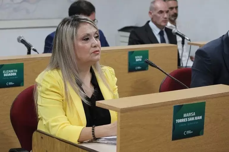 Marisa Torres San Juan se desempe como Directora de Despacho de la Cmara de la Legislatura de Neuqun