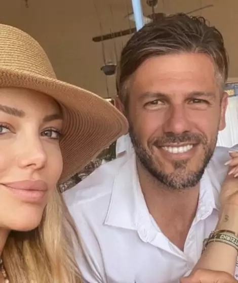 Evangelina Anderson y Martn Demichelis