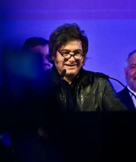 Milei desde La Plata