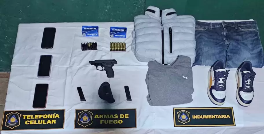 Los medios de prueba incautados por la polica