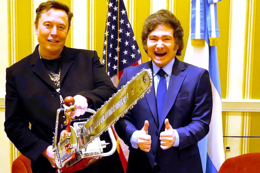 Musk, Milei y la motosierra