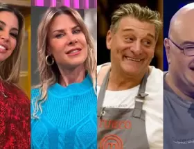 Algunos de los famosos candidatos: Virginia Gallardo, Karen Reichardt, Claudio "El Turco" García y Jorge Porcel Jr.