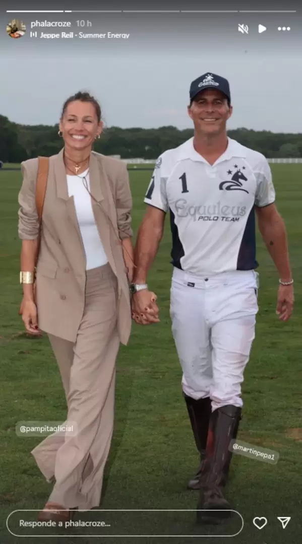 Pampita y Martn Pepa se reconciliaron