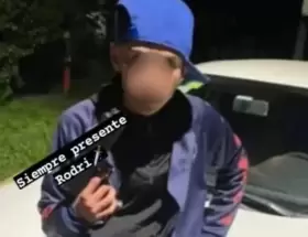 Despidieron en redes al delincuente abatido por un policía en Los Hornos