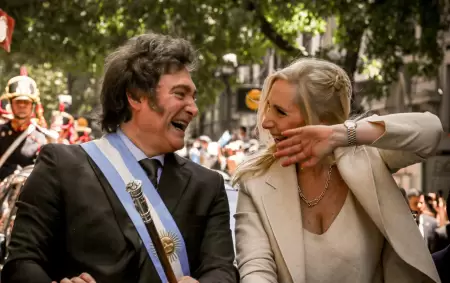 Javier y Karina Milei