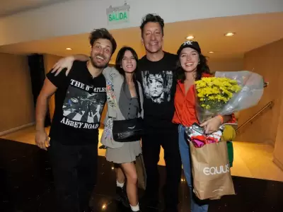 Gimena Accardi, Andrs Gil, Nicols Vzquez y Cande Vetrano