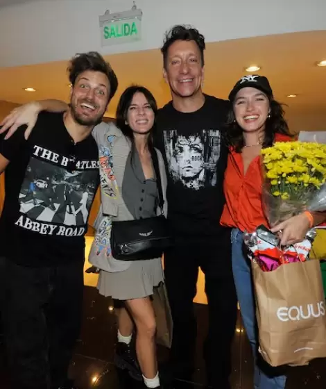 Gimena Accardi, Andr�s Gil, Nicol�s V�zquez y Cande Vetrano.