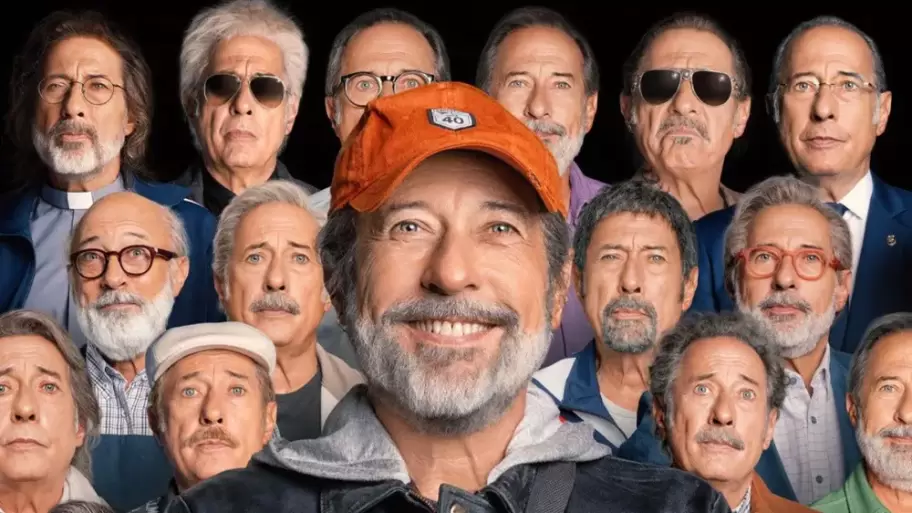 En Homo Argentum Francella interpreta 16 personajes.