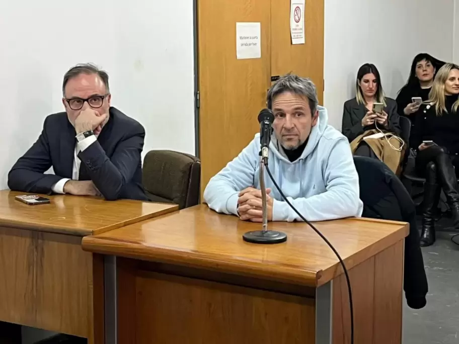 Claudio Contardi durante el juicio