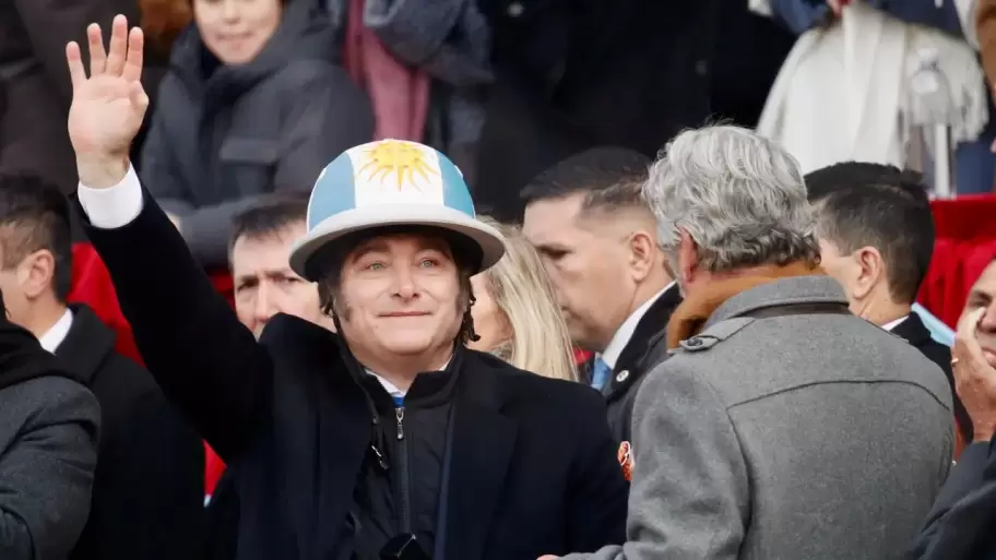 Javier Milei en la Sociedad Rural