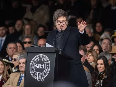 Milei desde la Sociedad Rural