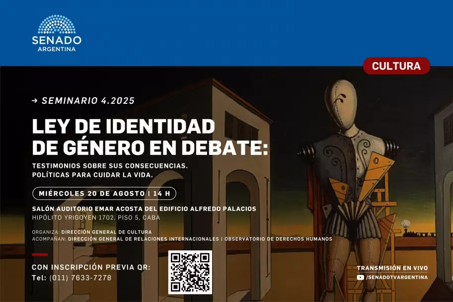 "Polticas para cuidar la vida", expresa engaosamente el seminario