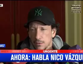 El artista se refirió al conflicto en la puerta del teatro Lola Membrives, donde realiza el musical "Rocky".