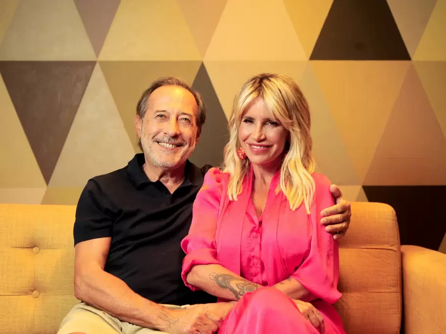 Guillermo Francella y Florencia Pea