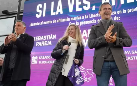 Karina Milei y Martín Menem