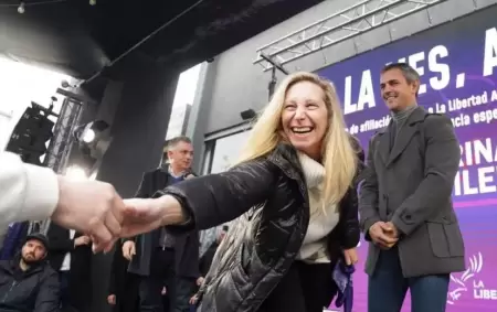 Karina Milei y Martín Menem