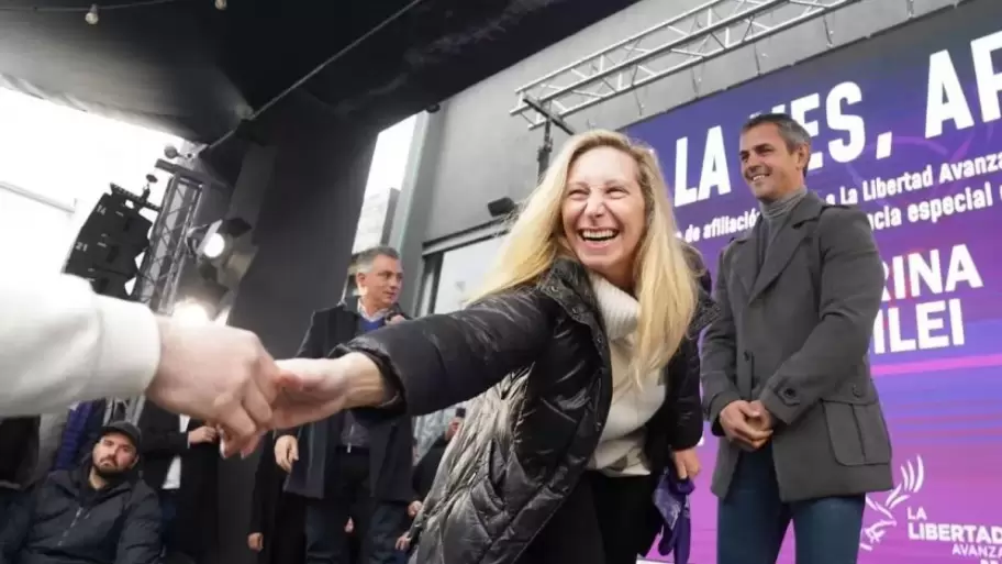 Karina Milei y Martn Menem