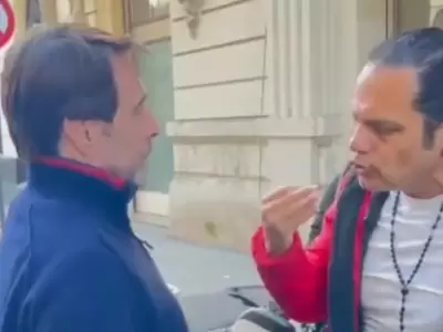 Eduardo Feinmann fue interceptado por Marcelo Peretta