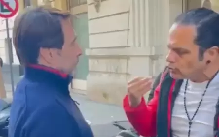 Eduardo Feinmann fue interceptado por Marcelo Peretta