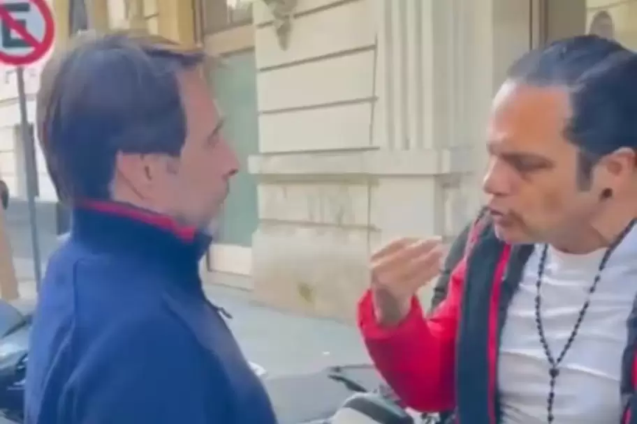 Eduardo Feinmann fue interceptado por Marcelo Peretta