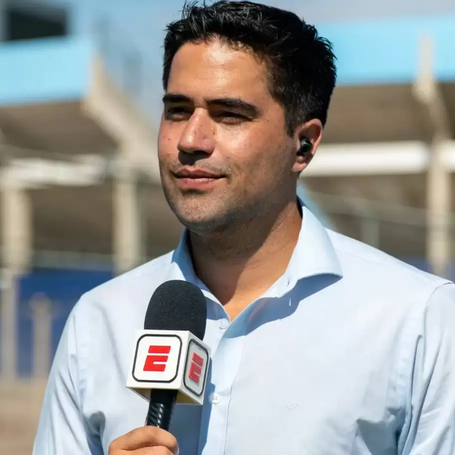 El periodista Nicols Brusco.