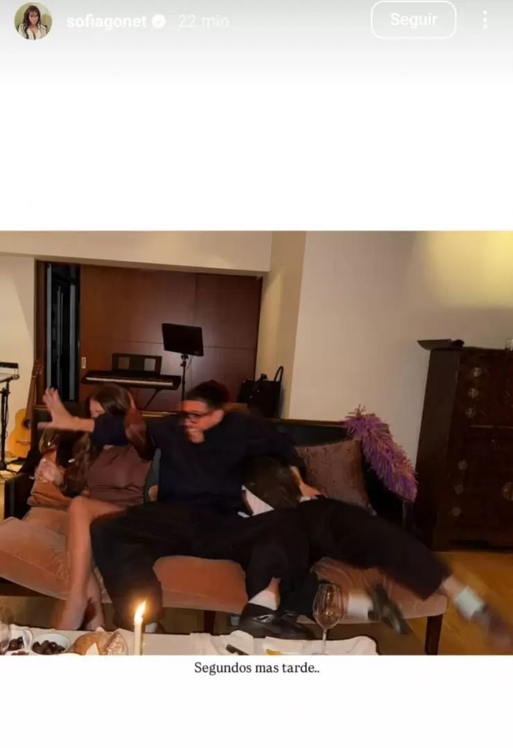 El reencuentro entre Sofa Gonet y Homero Pettinato