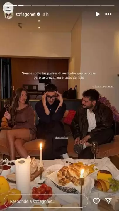 El reencuentro entre Sofa Gonet y Homero Pettinato