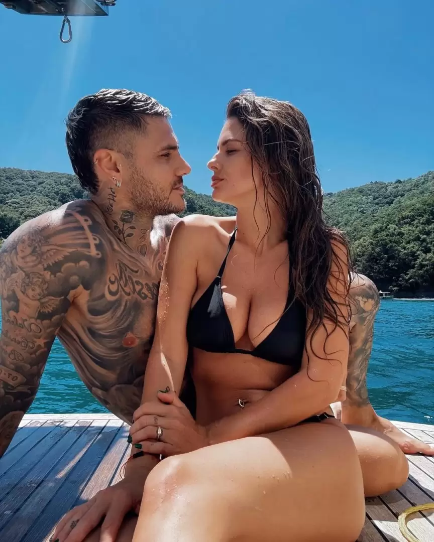 Mauro Icardi y la China Surez