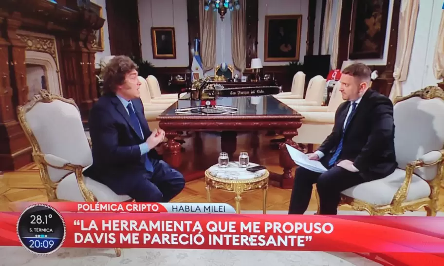 Jony Viale se hizo famoso por querer encubrir los chanchullos presidenciales de la causa $Libra en una entrevista