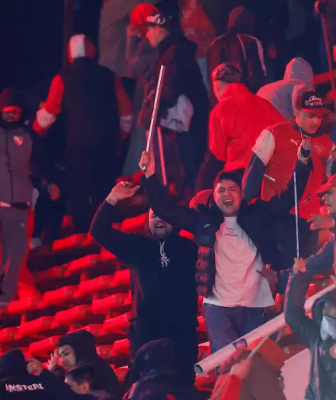 Algunas postales de la infernal noche del mircoles