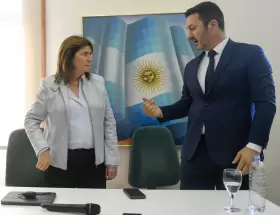 Patricia Bullrich y Luis Petri