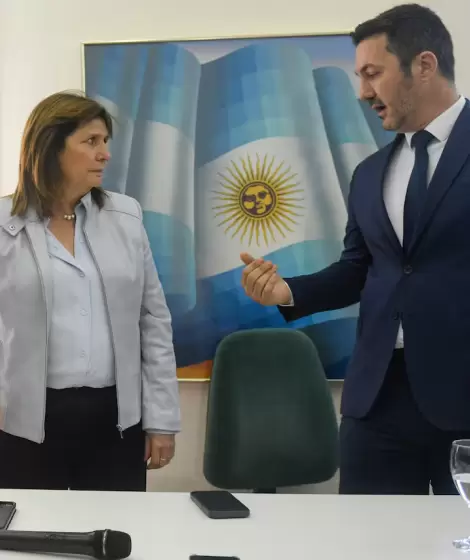 Patricia Bullrich y Luis Petri