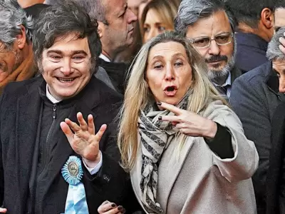 Javier y Karina Milei