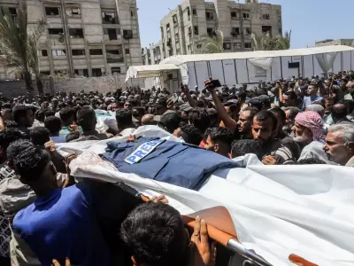 El ataque al Hospital Nasser dej un saldo de 20 muertos, 5 de ellos eran periodistas