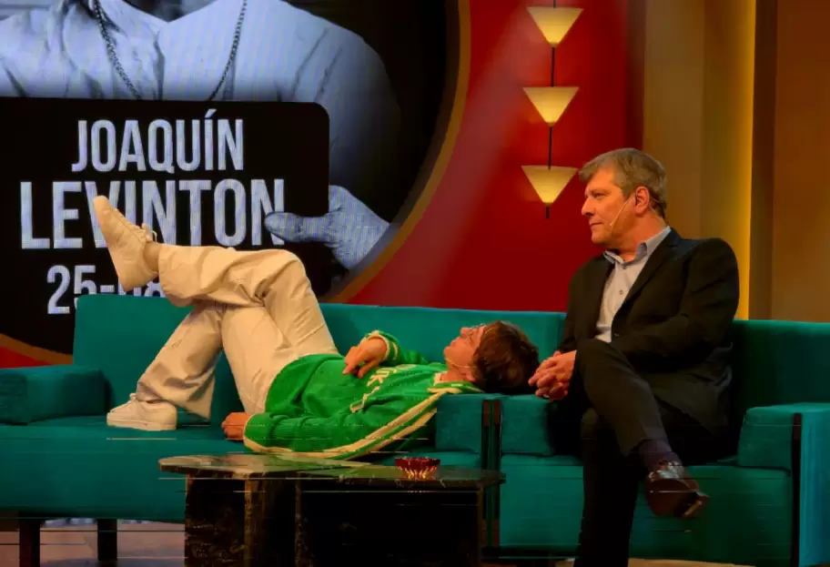 Joaqun Levinton en un mano a mano con Mario Pergolini