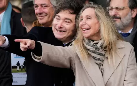 Javier y Karina Milei