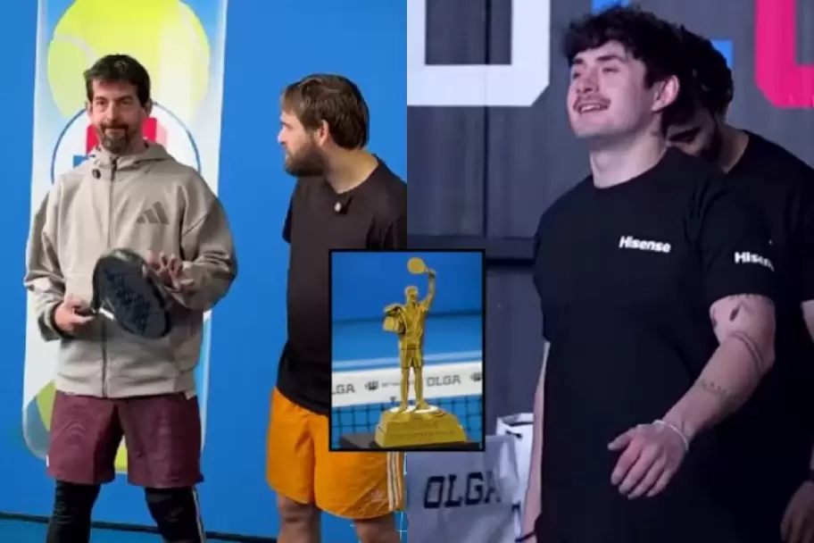 Olga organiz un torneo de pdel donde compiten diferentes canales de stream