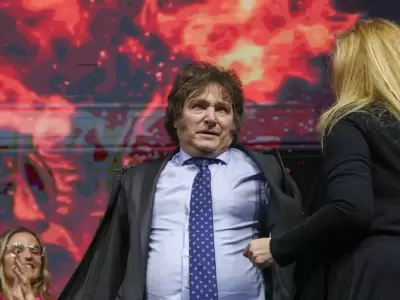 Javier Milei y su hermana, Karina Milei