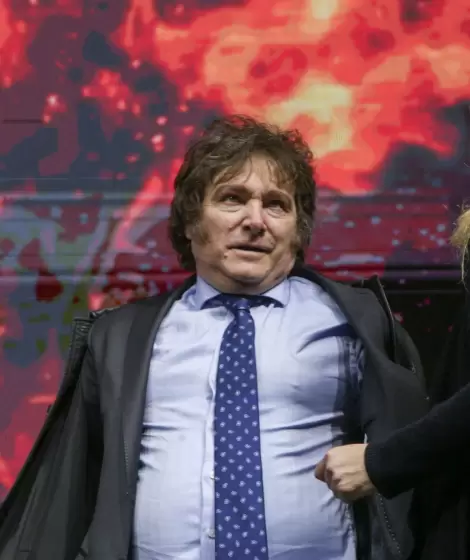 Javier Milei y su hermana, Karina Milei