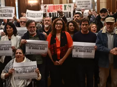 La dirigenta Vanina Biasi y la solidaridad que logr tras la confirmacin de su procesamiento por antisemitismo.