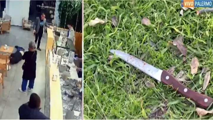 Crimen de Palermo: periodistas de C5N encontraron el cuchillo del asesino