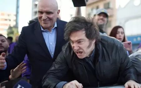 Milei 24 horas antes en Lomas de Zamora