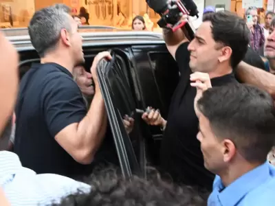 Incidentes en la visita de LLA a Corrientes