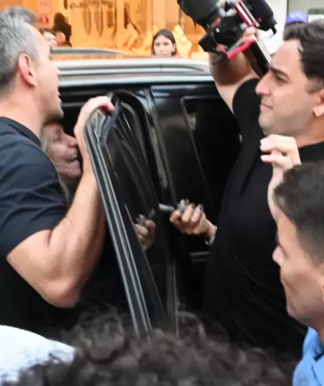 Incidentes en la visita de LLA a Corrientes