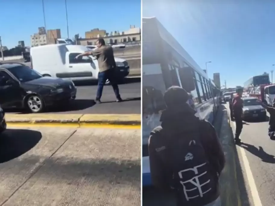 La secuencia gener pnico entre los ciudadanos que miraban anonadados