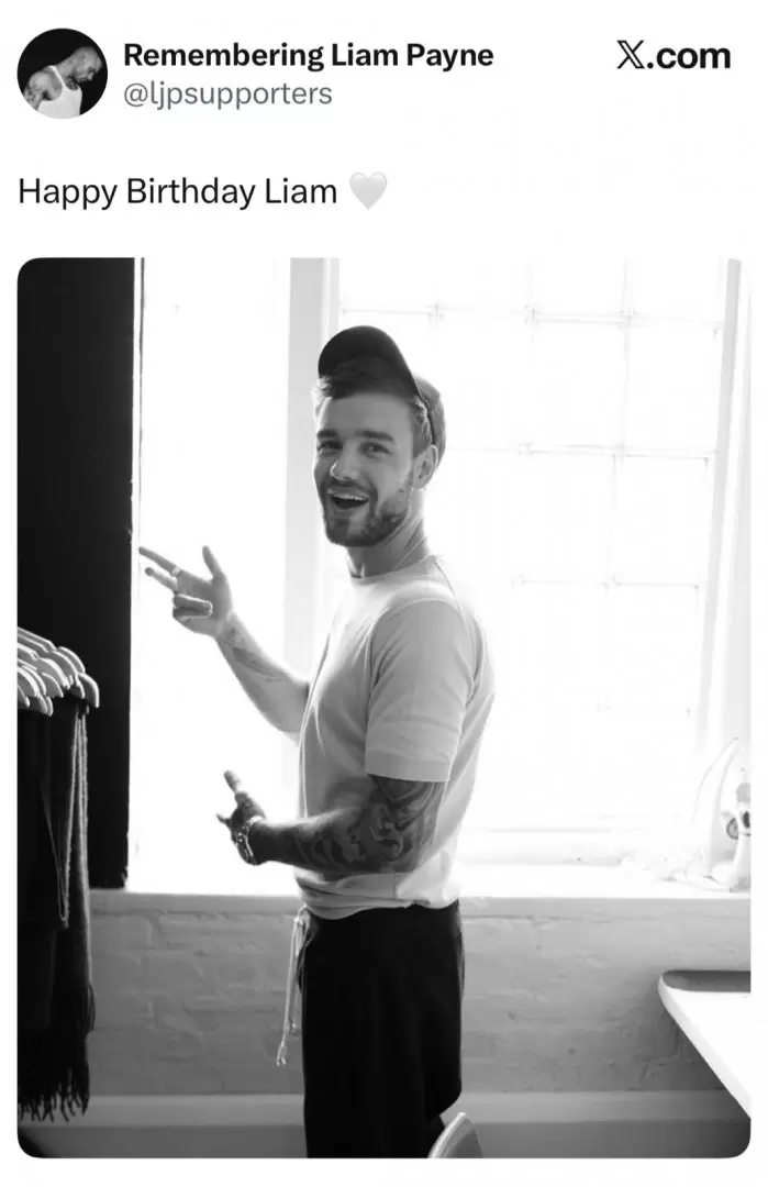 Las fanticas de Liam Payne lo recordaron en su cumpleaos nmero 32