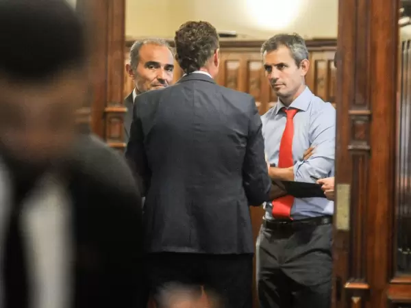 Lule y Mart�n Menem