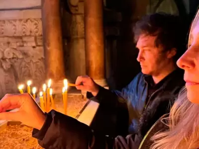 Karina y Javier Milei