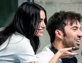 Lali Esp�sito y Pedro Rosemblat�